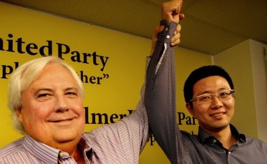 王振亚是帕尔默的政治盟友