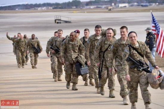 资料图：从阿富汗归来的美军空降兵