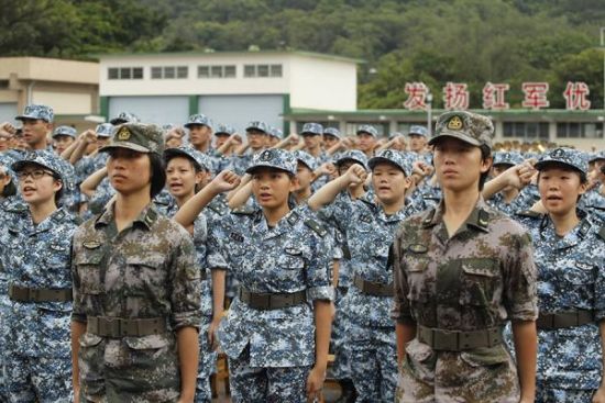 香港青少年军事夏令营（资料图）