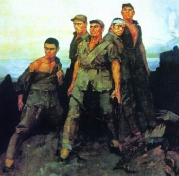 昔：晋察冀军区1分区1团7连 