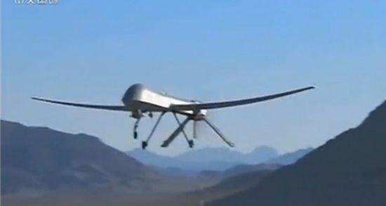 中国军方的旗舰无人机“彩虹五号”正式亮相
