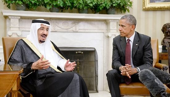 奥巴马与沙特新国王萨勒曼会晤 
