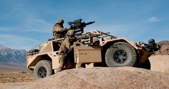 资料图片：通用动力公司GMV 1.1超轻型战车