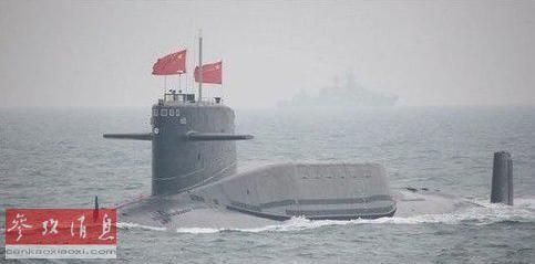 资料图：中国海军弹道导弹核潜艇