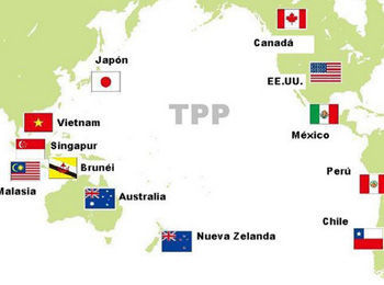 资料图：TPP国家