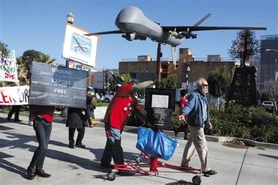 抗议无人机暗杀行动