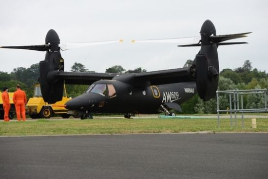 AW609倾转旋翼验证机