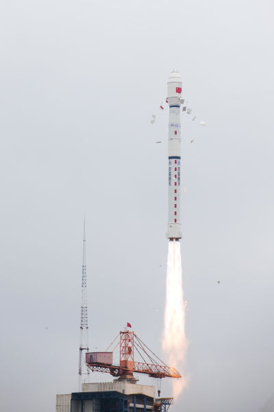 11月8日15时06分，我国在太原卫星发射中心用长征四号乙运载火箭成功将遥感二十八号卫星发射升空。