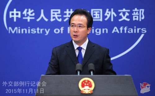 外交部发言人洪磊