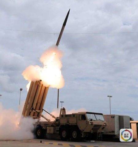 美国THAAD末段高空区域防御系统试射
