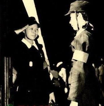 资料图：二战日本女兵