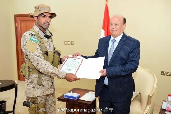 这名指挥官与也门总统会面