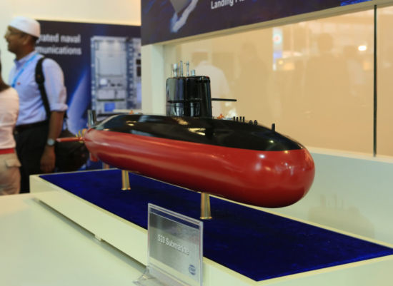 图为中国之前向泰国推广的s20型潜艇