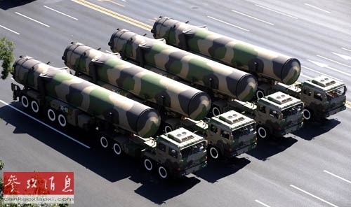 外媒评中国首射东风31B导弹:对美袭击能力