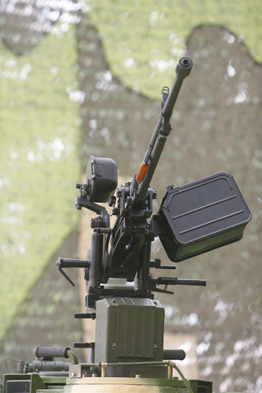 图文99式主战坦克装备的机枪