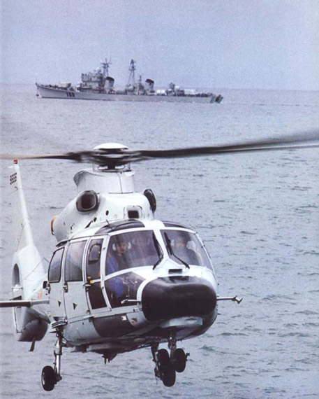 直9D反潜直升机图片