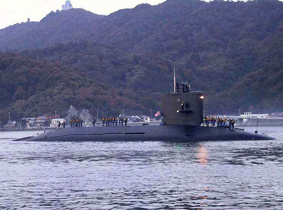 图文日本海上自卫队春潮级潜艇