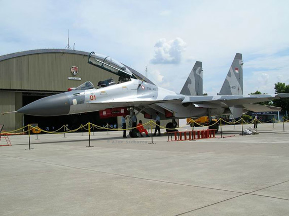 图文：印尼空军已经装备俄制苏-30MK2战斗轰炸机_新浪军事_新浪网