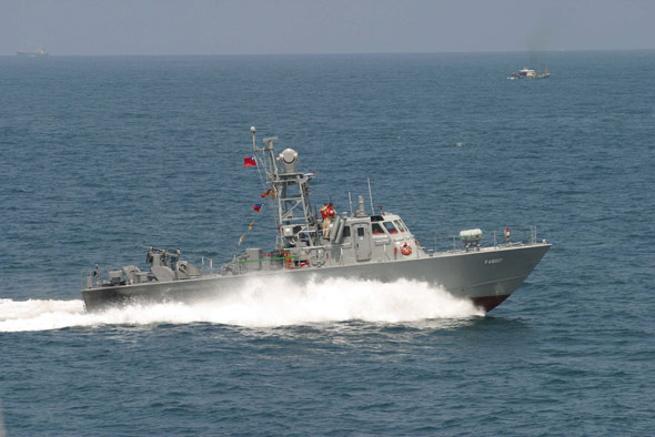 图文台湾海军海鸥级导弹快艇