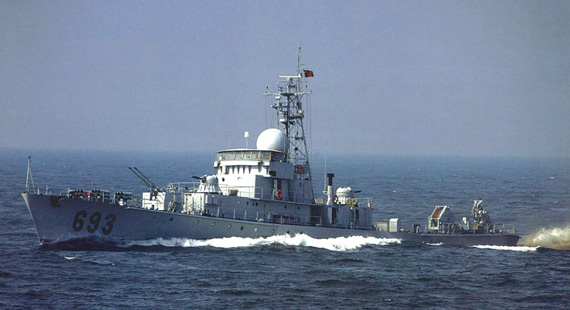 图文资料图中国海军海南级693号猎潜艇