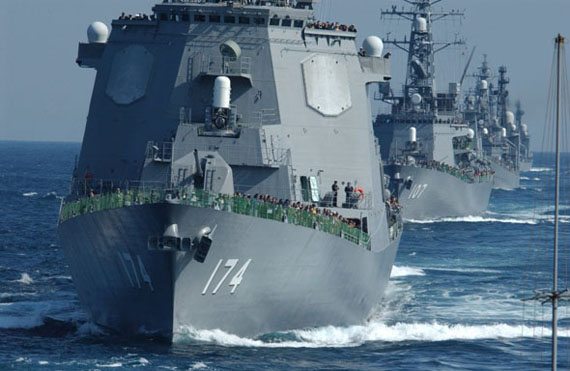 日本将举办跨国海上军演应对他国导弹威胁(图)_新浪军事_新浪网