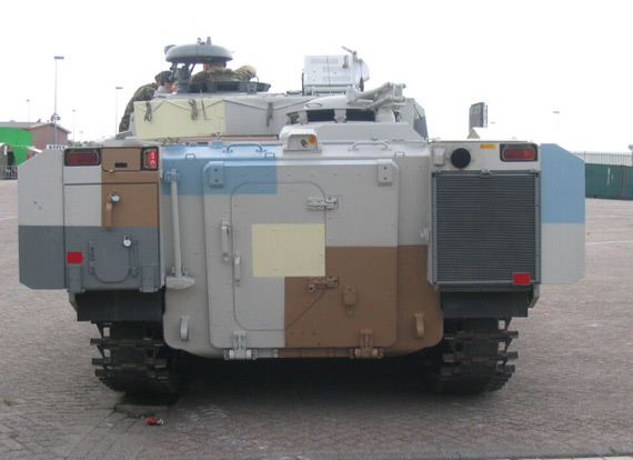 丹麦陆军接收首辆cv9035装甲步兵战车(组图)