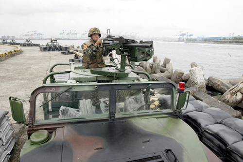 图文台湾海军陆战队守备旅