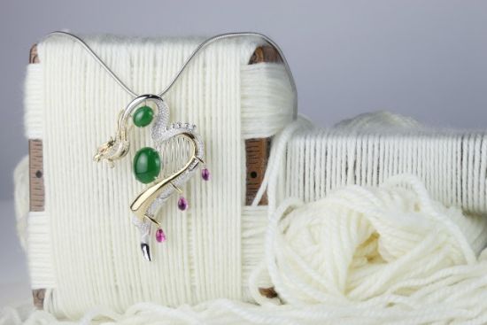 平沙落雁（箜篌）-吊坠