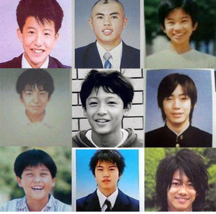 日本明星玉照过去时