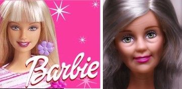 芭比娃娃也会变老