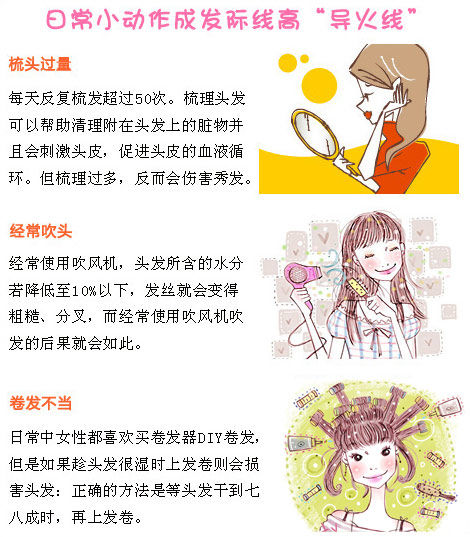 那些会让我们发际线变高的细节