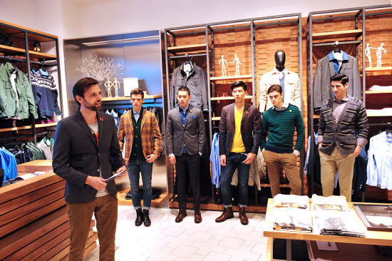 J.Lindeberg在其北京朝阳大悦城旗舰店