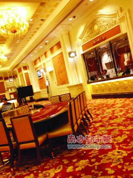 潘粤明当时赌博处 南都记者实地拍摄