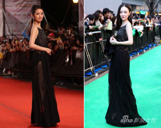 林依晨霍思燕撞衫