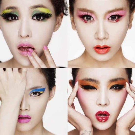 浓妆残留易生痘痘、色斑和细纹。