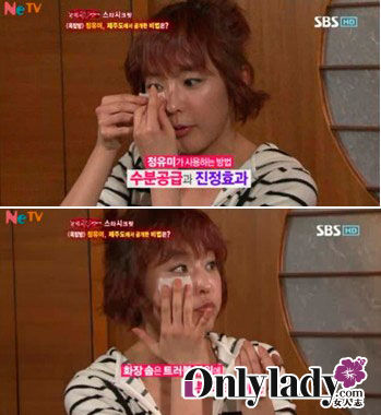 天然芦荟面膜具有保湿以及镇静作用