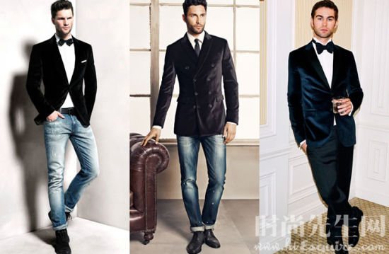 灯芯绒西装回归 穿出秋冬华丽绅士风 