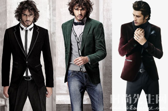 灯芯绒西装回归 穿出秋冬华丽绅士风 