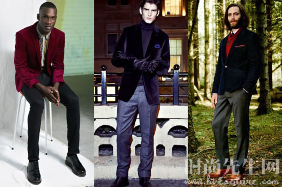 灯芯绒西装回归 穿出秋冬华丽绅士风 