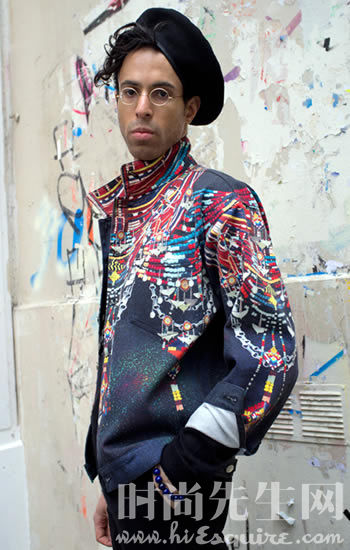 点睛之笔的小面积印花