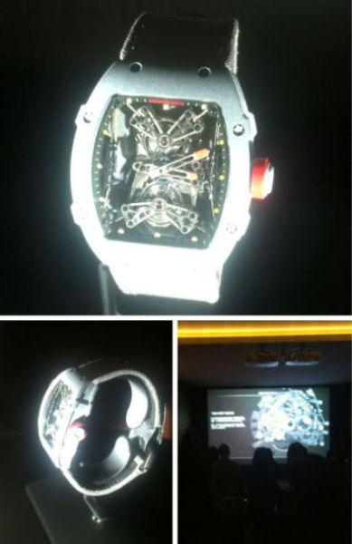 Richard Mille 19克陀飞轮