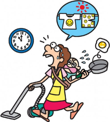 女性身材至宝家务减肥法