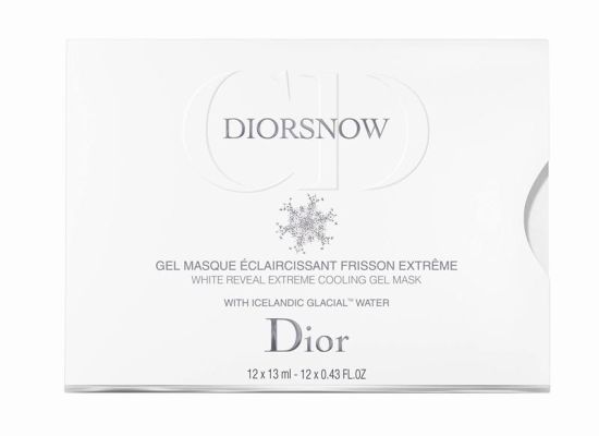 全新Dior迪奥雪晶灵透白亮采凝润精华面膜六片装