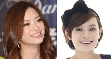 刘真与孙俪近照对比