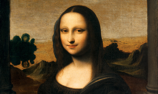 年轻版《蒙娜丽莎》