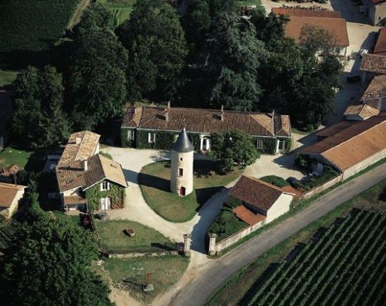 波尔多二级酒庄雄狮堡 Chateau Leoville-Las-Cases 鸟瞰图