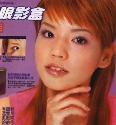 李毓芬整容前照片