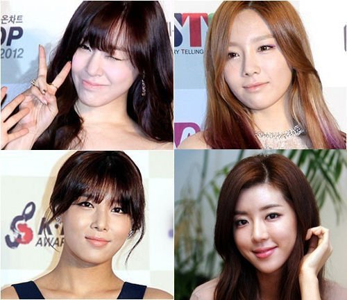 韩女星自然透净彩妆