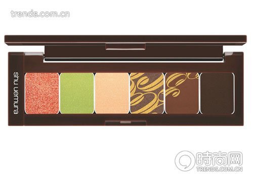 Shu uemura 甜橙榛果朱古力眼影盘