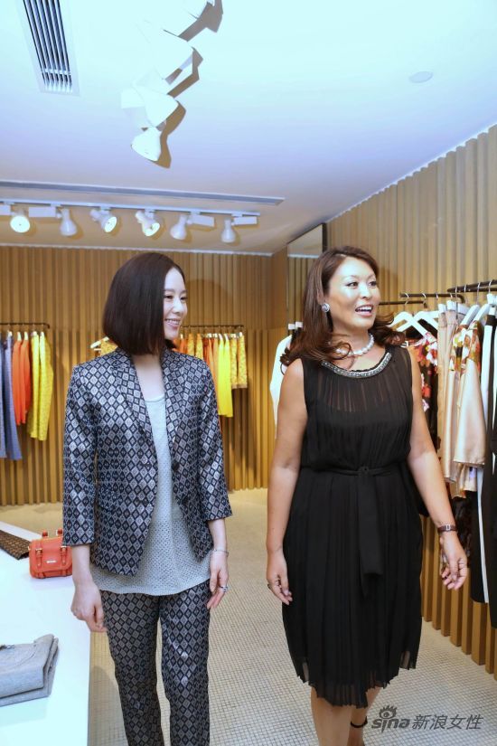 刘诗诗与Max Mara中国合资公司GBMax董事长林宏女士